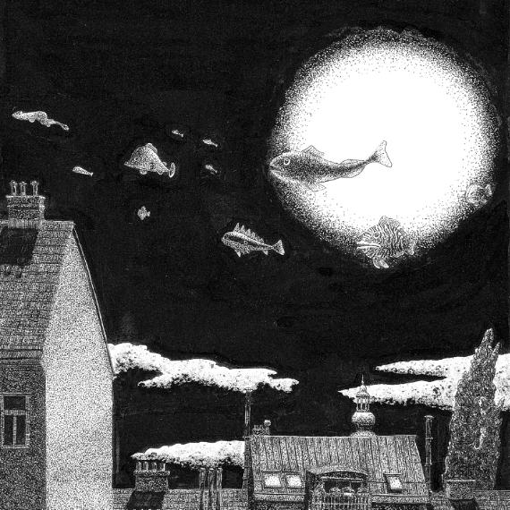 (2000) Tusche auf Papier, 29 x 40 cm