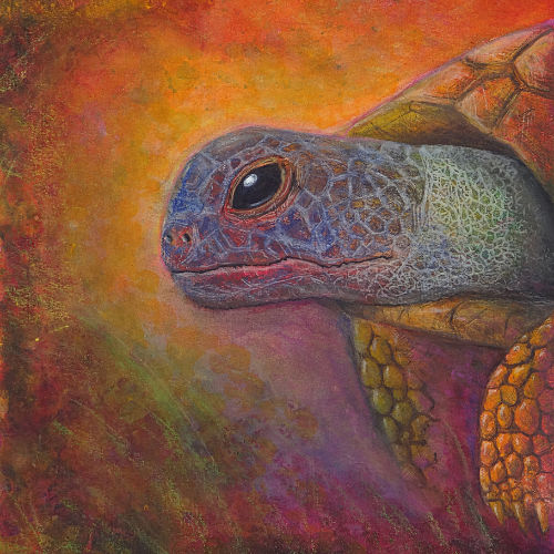 (2017) Acryl, Aquarell und Buntstift auf Papier, 
27 x 41 cm